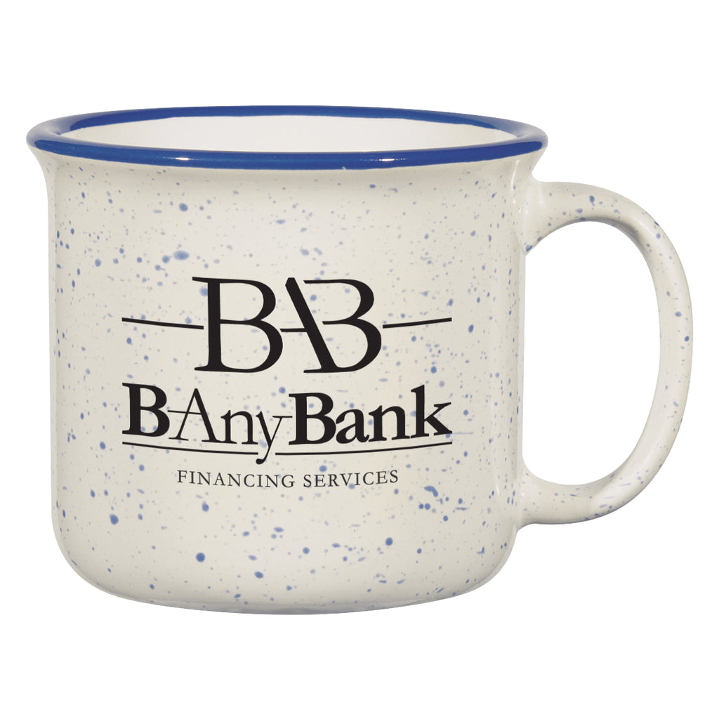Blaze Campfire Mug, 15 oz - Ocean Blue - Ceramic