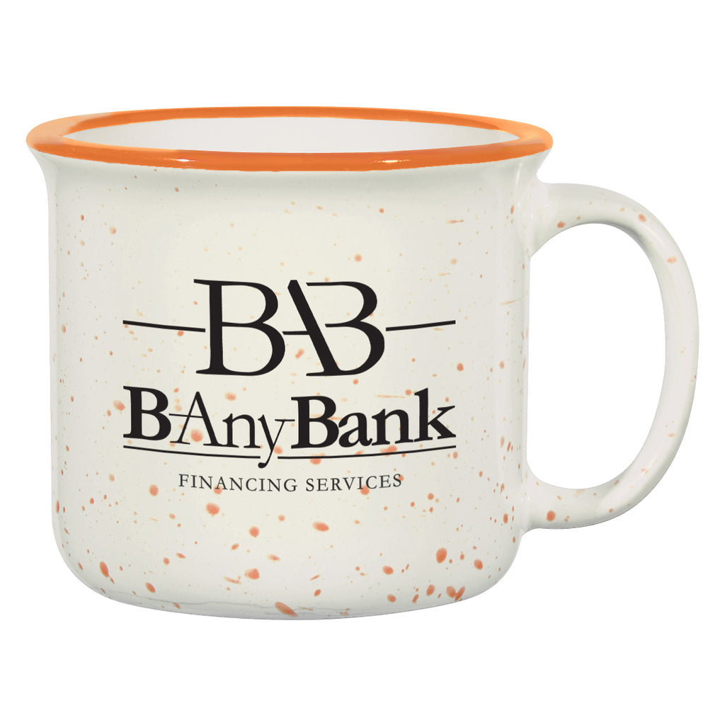 Blaze Campfire Mug, 15 oz - Orange - Ceramic