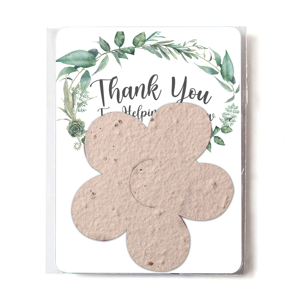 Bloomin Plantable Gift Pack, Flower Shape