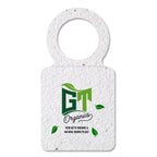 Bloomin Wine Necker in Seed Paper - White - Full Color