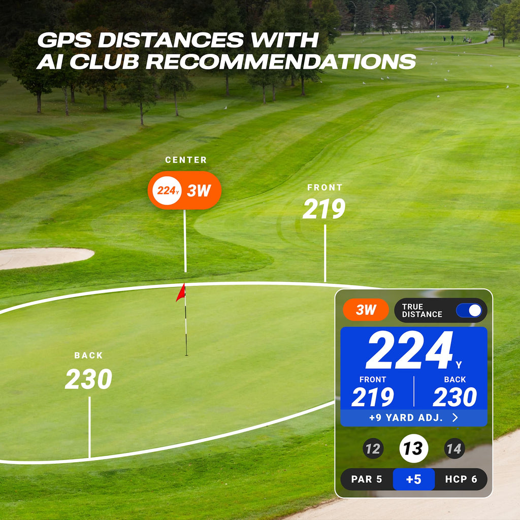 Blue Tees Player Pro GPS Golf Speaker with Touchscreen - Black - Photo 16