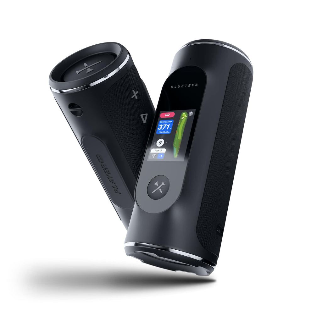 Blue Tees Player Pro GPS Golf Speaker with Touchscreen - Black - Photo 2