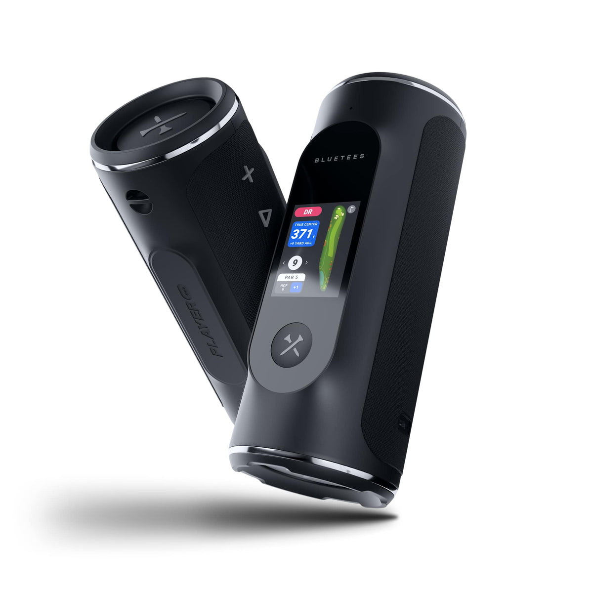 Blue Tees Player Pro GPS Golf Speaker with Touchscreen - Black - Photo 2