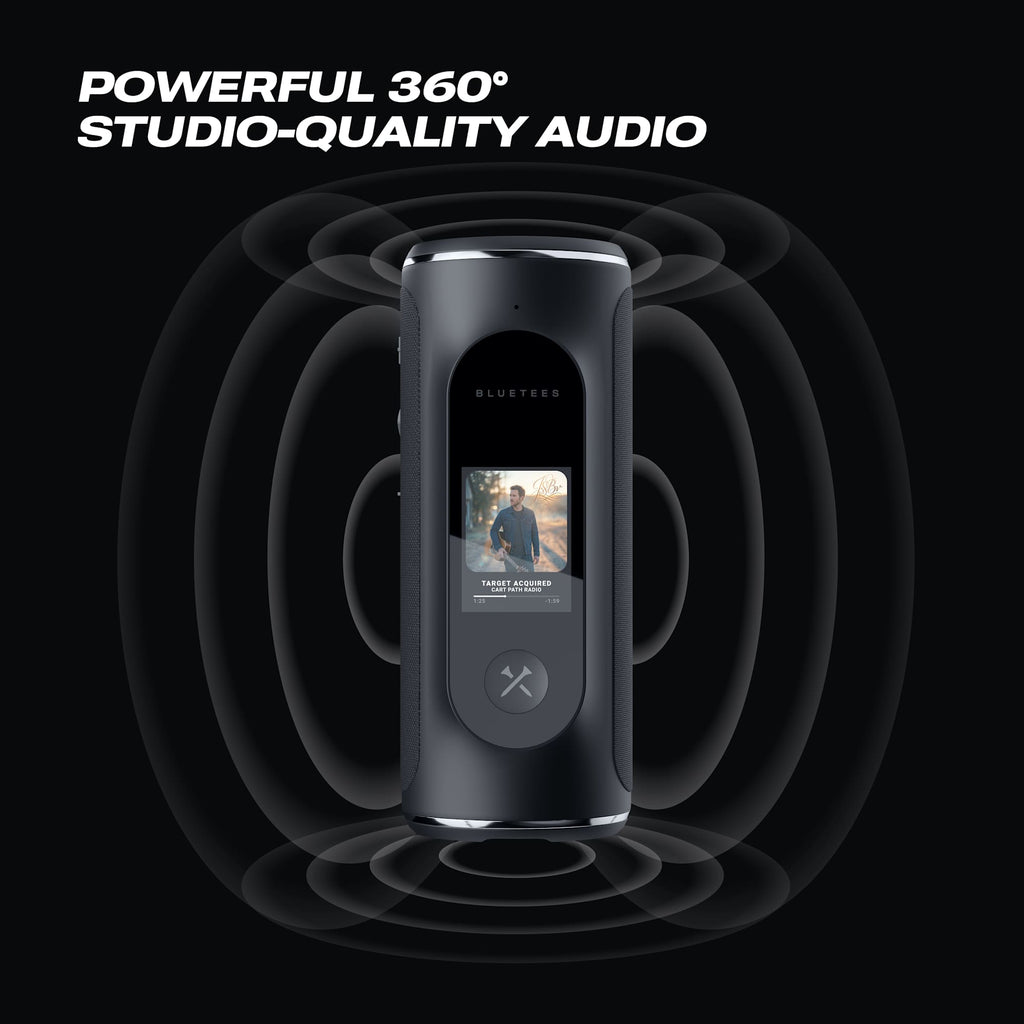 Blue Tees Player Pro GPS Golf Speaker with Touchscreen - Black - Photo 21