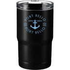 Bluff Can Cooler and Tumbler, 12 oz - Black - Front
