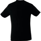 Bodie Crew Neck Short Sleeve Tee for Men Transfer - Black - Back Flat