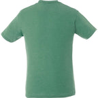Bodie Crew Neck Short Sleeve Tee for Men Transfer - Kelly Heather - Front Flat