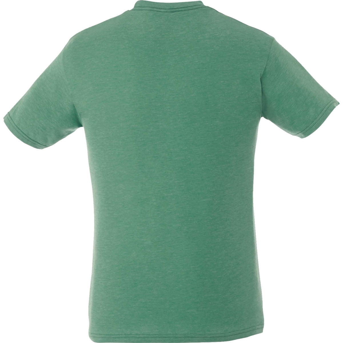 Bodie Crew Neck Short Sleeve Tee for Men Transfer - Kelly Heather - Front Flat