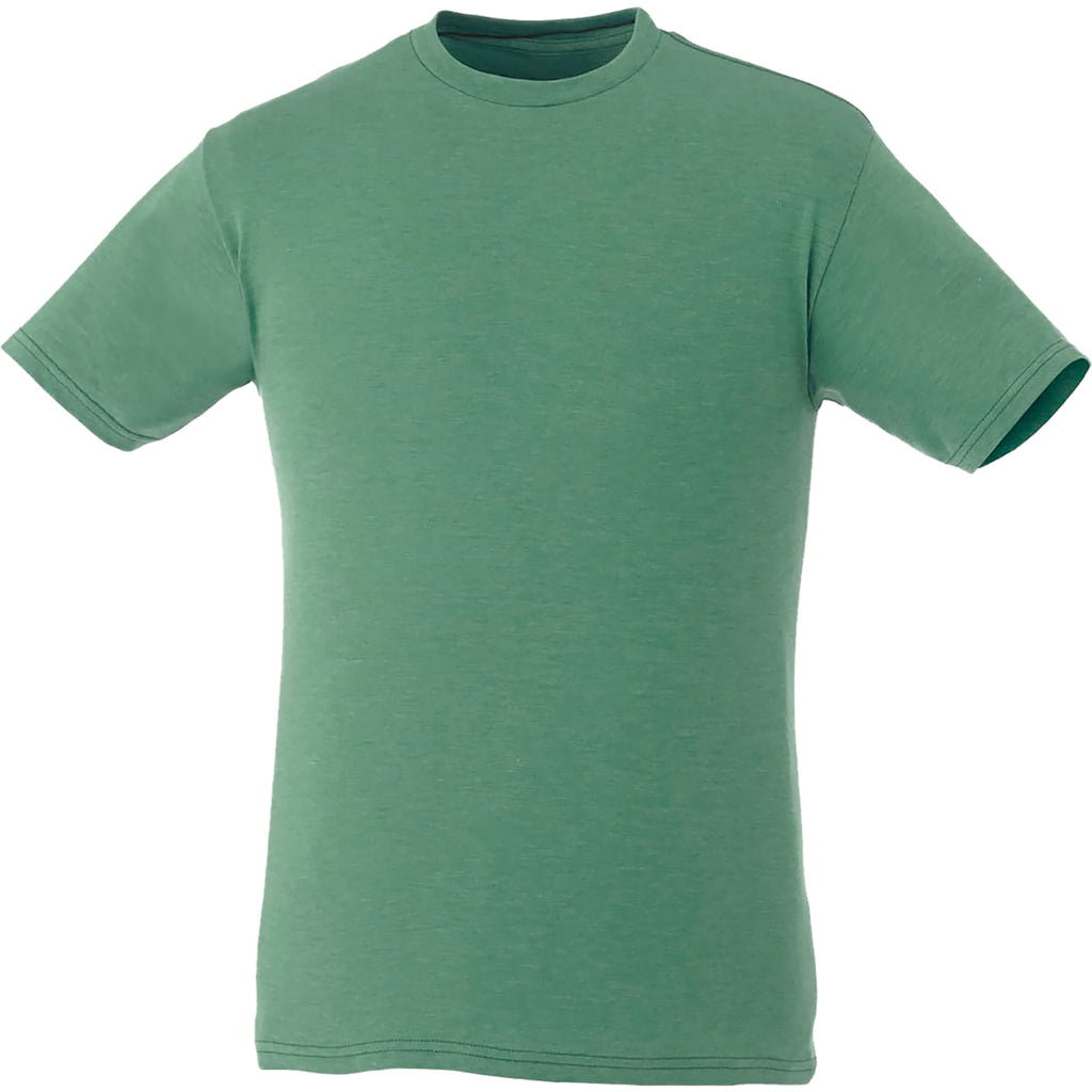Bodie Crew Neck Short Sleeve Tee for Men Transfer - Kelly Heather - Front