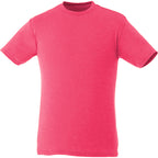 Bodie Crew Neck Short Sleeve Tee for Men Transfer - Magenta Heather - Front
