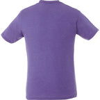 Bodie Crew Neck Short Sleeve Tee for Men Transfer - Purple Heather - Back Flat