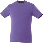 Bodie Crew Neck Short Sleeve Tee for Men Transfer - Purple Heather - Front