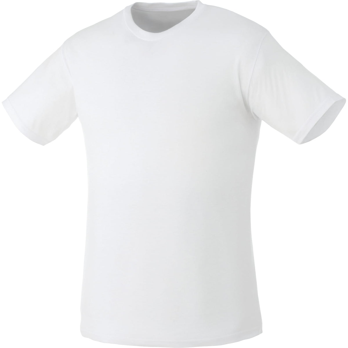 Bodie Crew Neck Short Sleeve Tee for Men Transfer - White - Front Flat