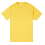 Bodie Crew Neck Short Sleeve Tee for Men Transfer - Yellow Heather - Front Flat 2