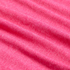Bodie Crew Neck Tee with Chainstitch Collar for Women Transfer - Magenta Heather - Flat