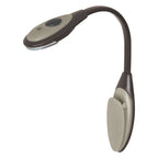 Book Light That Bends - Black With Gray - Back