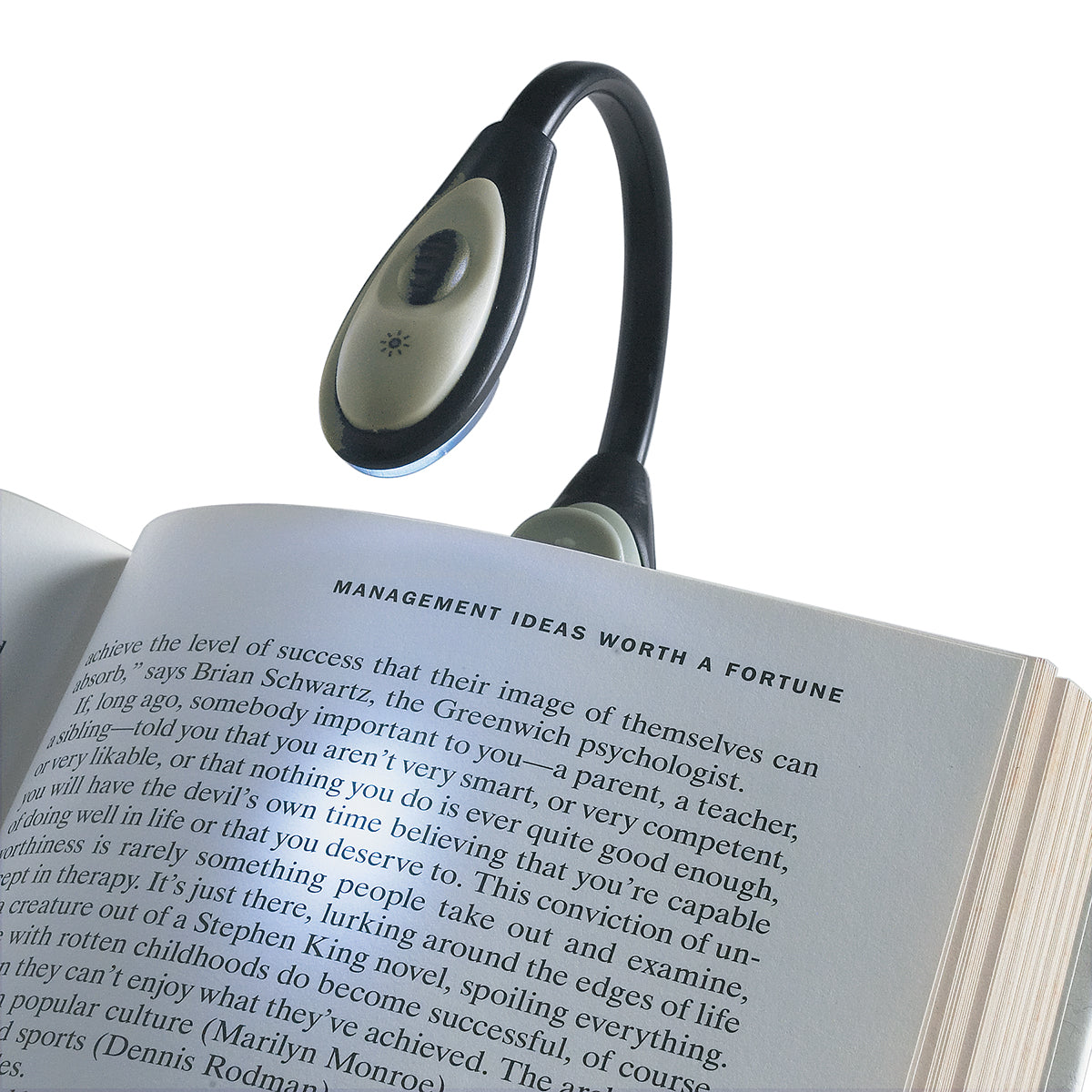 Book Light That Bends - Inset