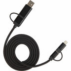 Boost 5-in-1 Laptop Charging Cable, 65W - Black - Detail Reshoot