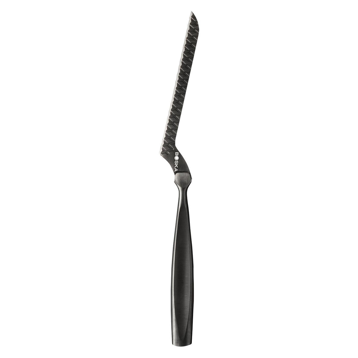 Boska Monaco Cheese Knife Set with Leather Case, Black Laser Engraving - Black - View 4