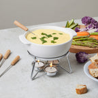 Boska Party Cheese Fondue Set - White - View 6