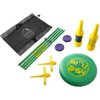 Bottle Bash Outdoor Disc Game Set - Green - Front 2