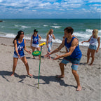 Bottle Bash Outdoor Disc Game Set - Green - Model 2