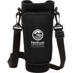 Bottle Buddy Neoprene Sling for 40 oz Tumblers Transfer - Black - Front