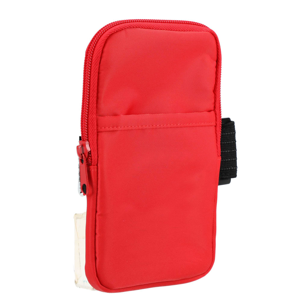 Bottle Buddy Strap-On Pouch for Water Bottles Full Color - Red - Right Angle