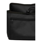 Bottle Buddy Two-Drink Carrier with Trolley Sleeve Embroidery - Black - Alternate