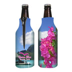 Bottle Coolie with Zip Full Color - White - Full Color
