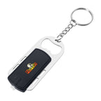 Bottle Opener with Key Light - Black - Full Color