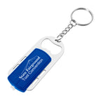 Bottle Opener with Key Light - Blue - Silk Screen