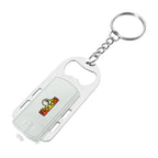 Bottle Opener with Key Light - White - Full Color