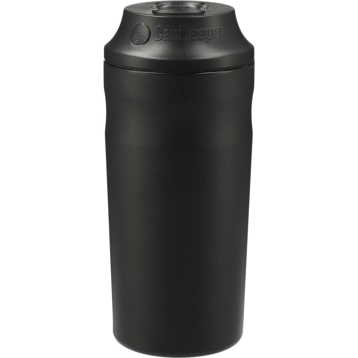 BottleKeeper CanKeeper 3-in-1 Slim Can Cooler - Black - Back