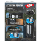 BottleKeeper CanKeeper 3-in-1 Slim Can Cooler - Black - Left Angle 2
