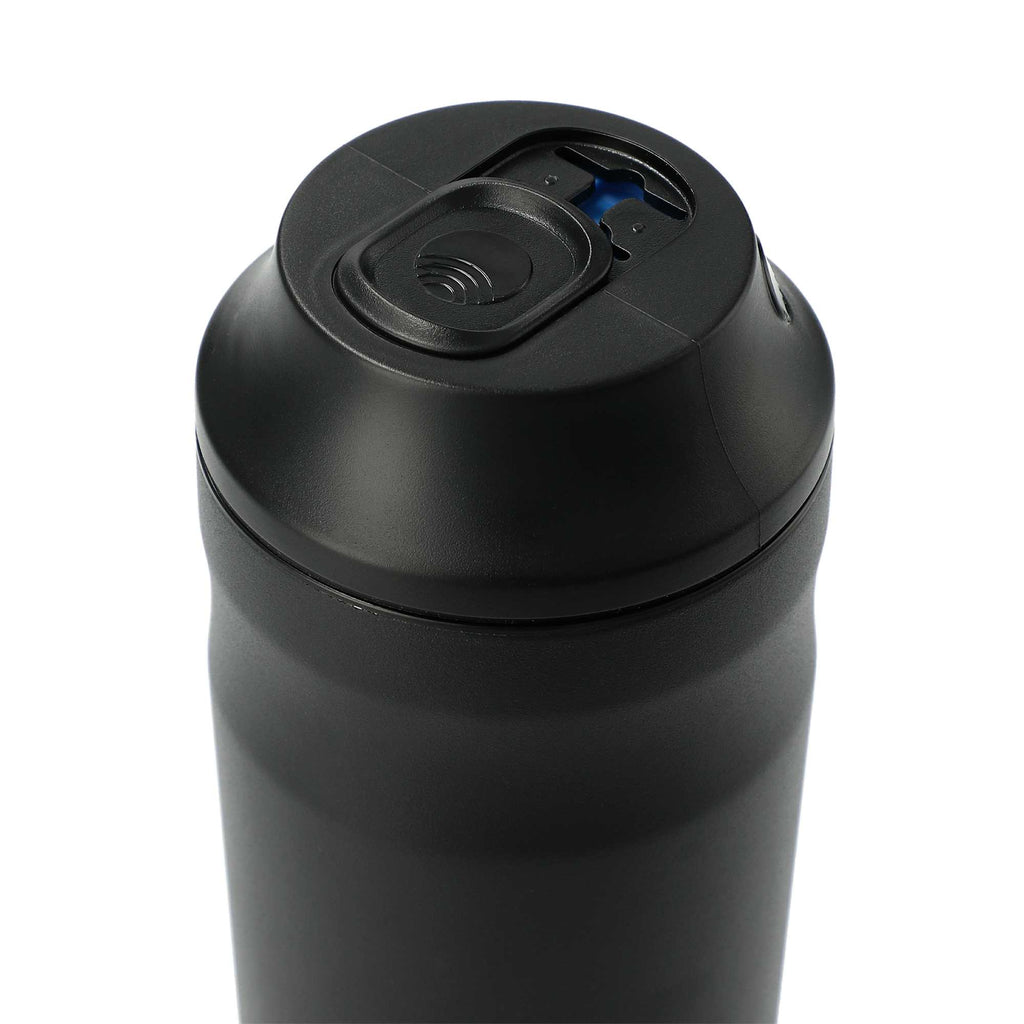 BottleKeeper CanKeeper 3-in-1 Slim Can Cooler - Black - Left Angle 3