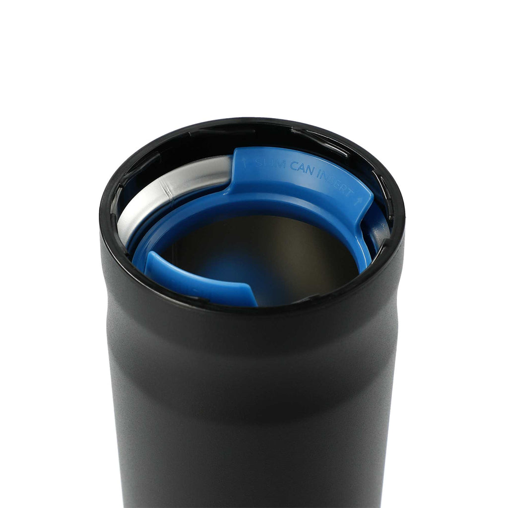 BottleKeeper CanKeeper 3-in-1 Slim Can Cooler - Black - Left Angle