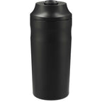 BottleKeeper CanKeeper 3-in-1 Slim Can Cooler Laser Engraving - Black - Front