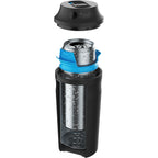 BottleKeeper CanKeeper 3-in-1 Slim Can Cooler Laser Engraving - Black - Left Angle 5