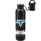BottleKeeper Standard Insulated Bottle Holder - Black - Front