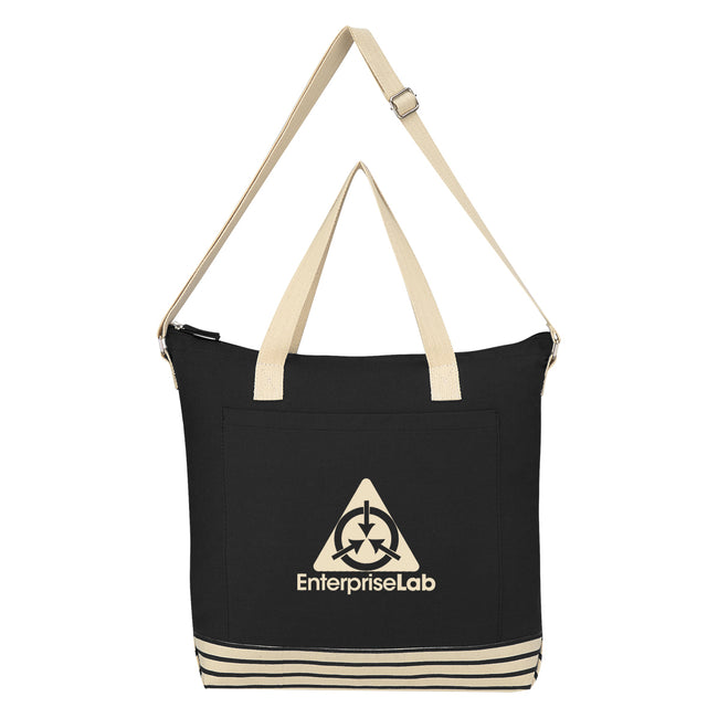Bottom Line Recycled Cotton Tote Bag, 10 oz Embroidery