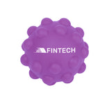 Bouncing Ball, Push Pop - Purple - Silk Screen