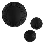 Bouncy Ball with a Textured Fidget - Black