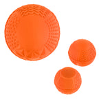 Bouncy Ball with a Textured Fidget - Orange