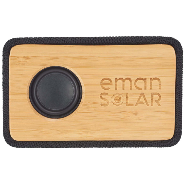 Boundary Bamboo Bluetooth Speaker in Gift Box Laser Engraving
