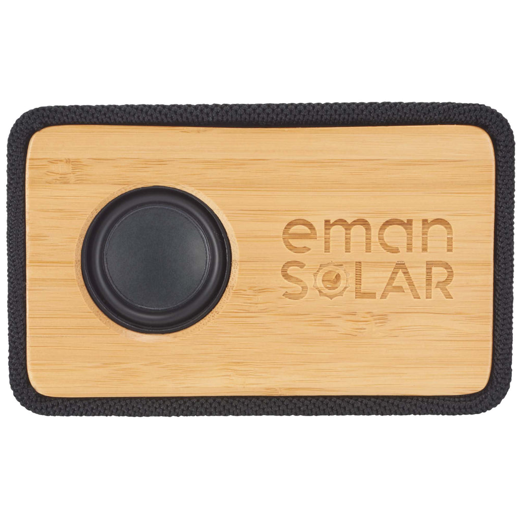 Boundary Bamboo Bluetooth Speaker in Gift Box - Natural - Front