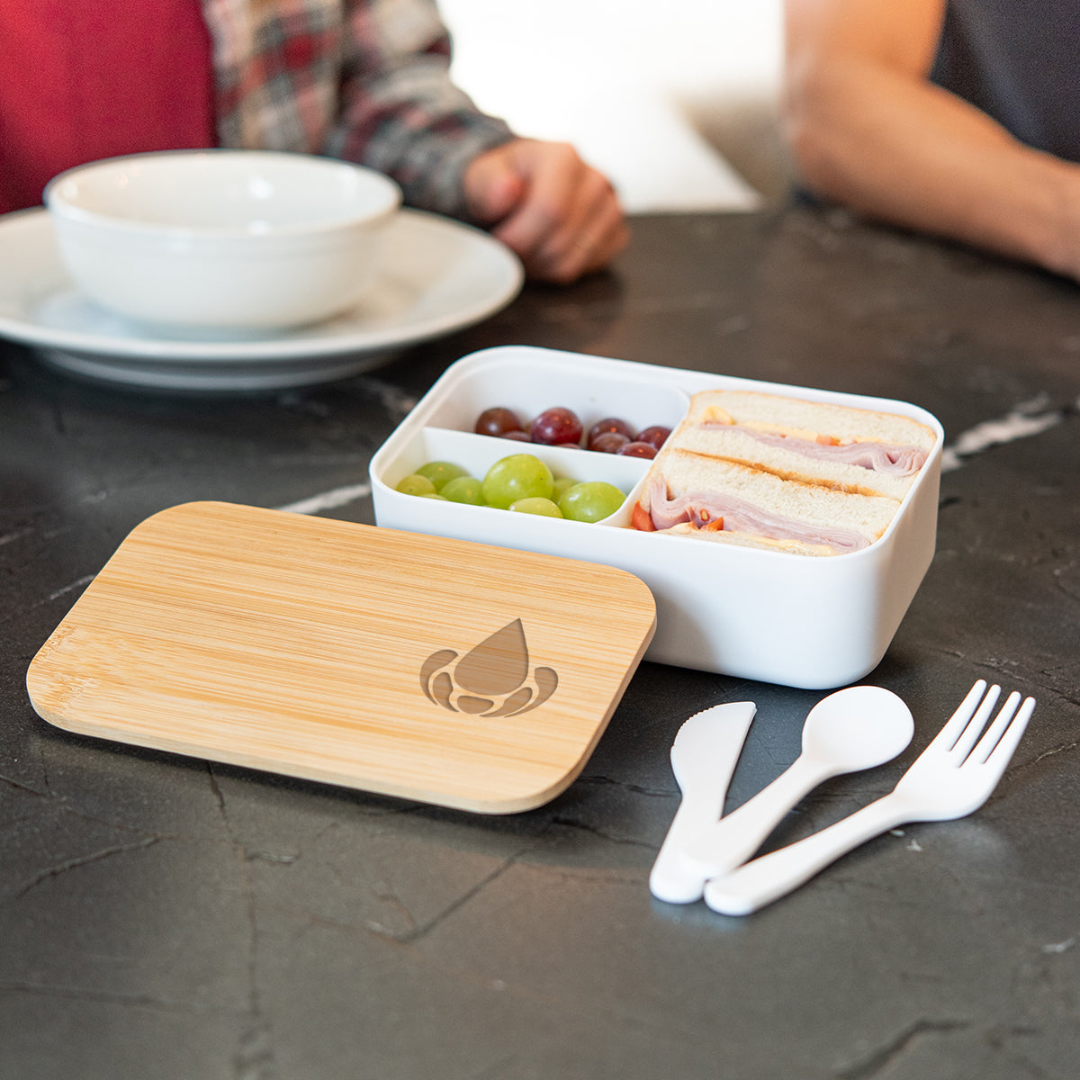 Bountiful Bento Box, Recycled - Lifestyle_Laser