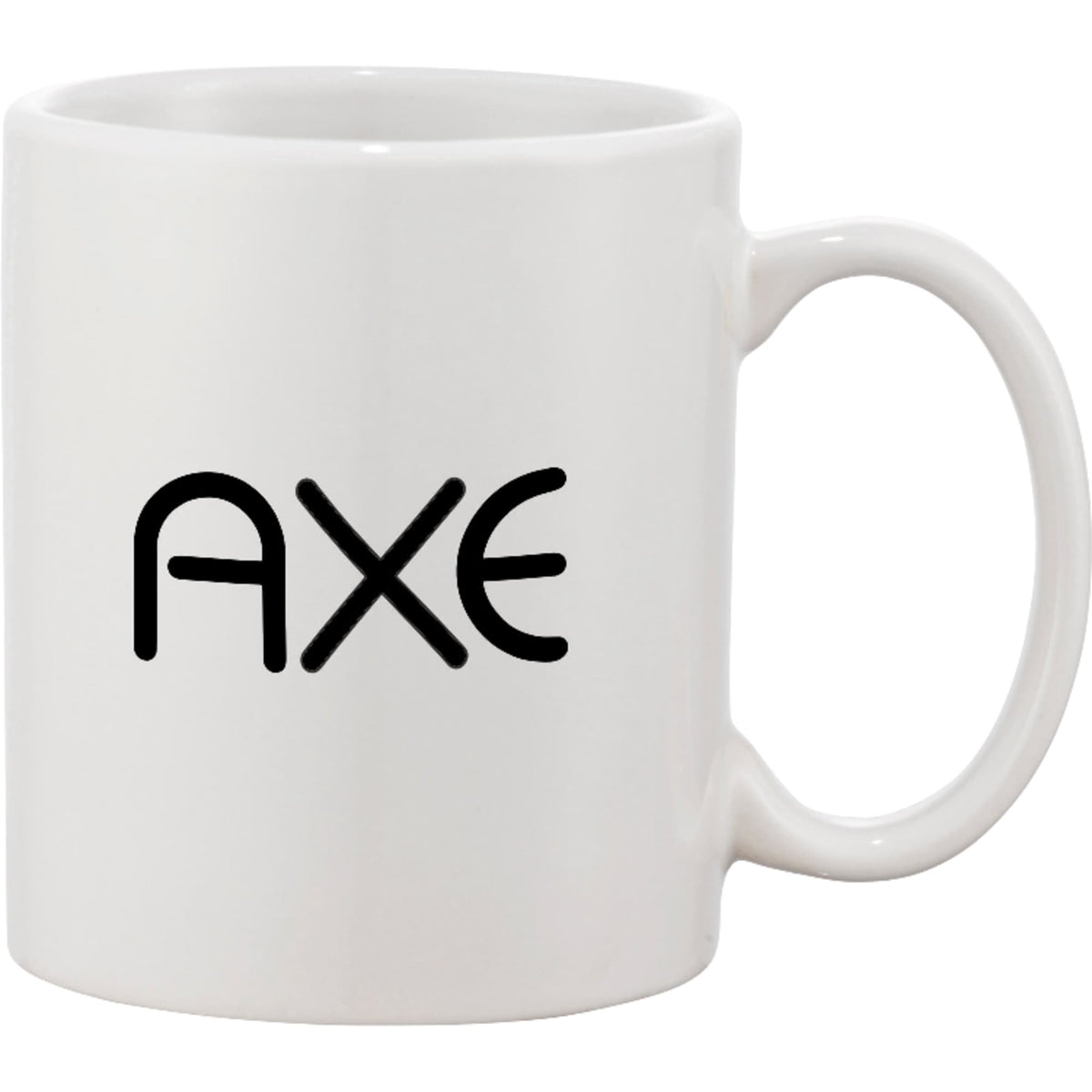Bounty Classic C-Handle Ceramic Mug, 11 oz - White - Front