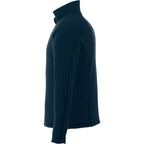 Bowlen Anti-Pill Microfleece Quarter Zip for Men Embroidery - Navy - Left Side