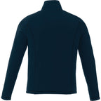 Bowlen Anti-Pill Microfleece Quarter Zip for Men Laser Engraving - Navy - Back Flat